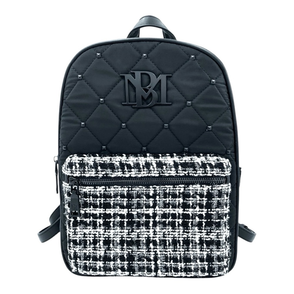 Badgley Mischka Big Diamond Quilted Backpack NWT